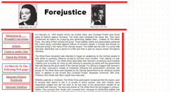 Desktop Screenshot of forejustice.org